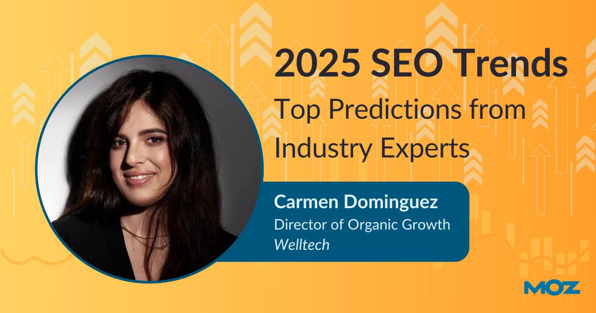 Carmen Dominguez sees an SEO trend where human content drives engagement