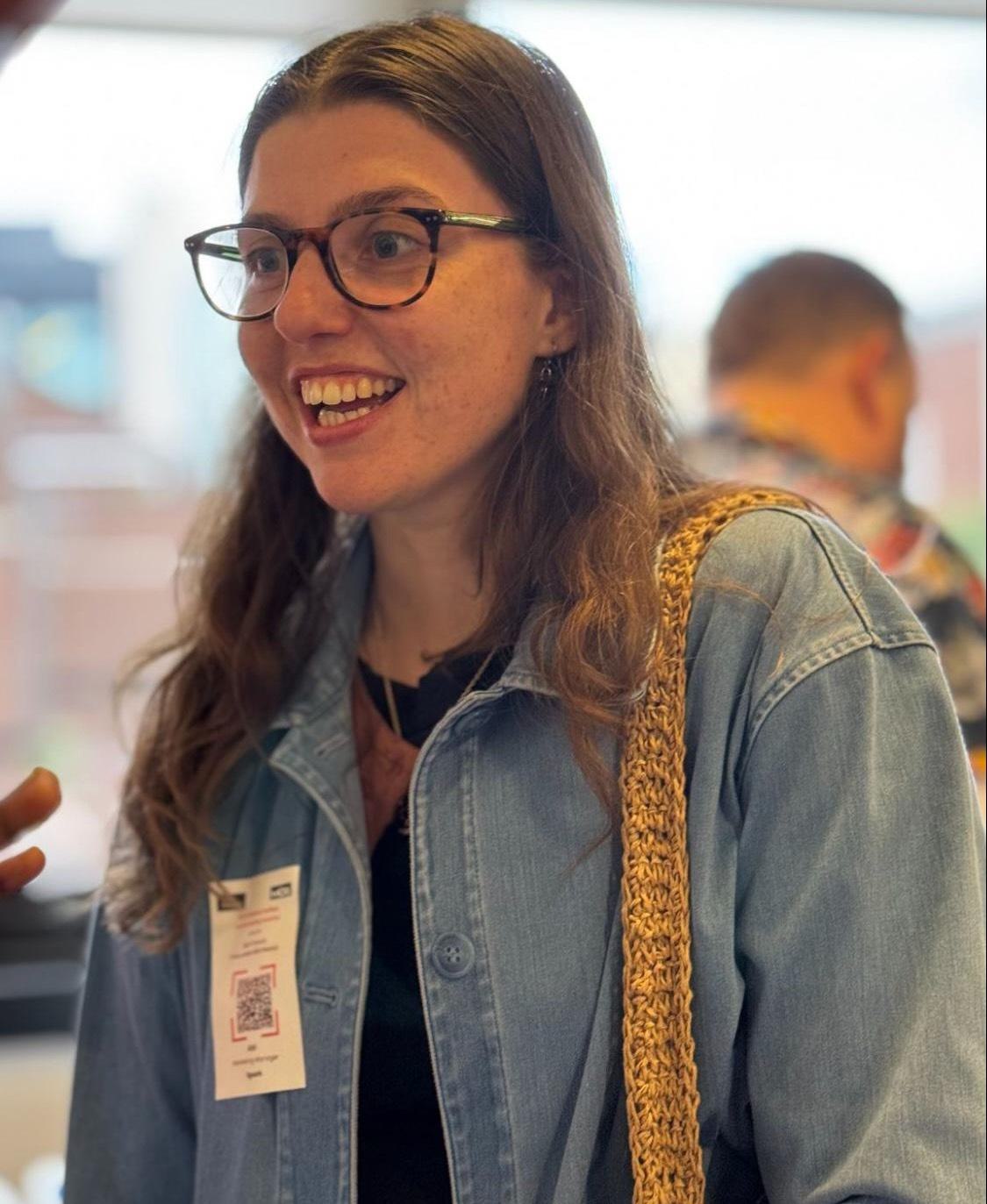 Attendee at a London SEO meetup hosted by The FCDC