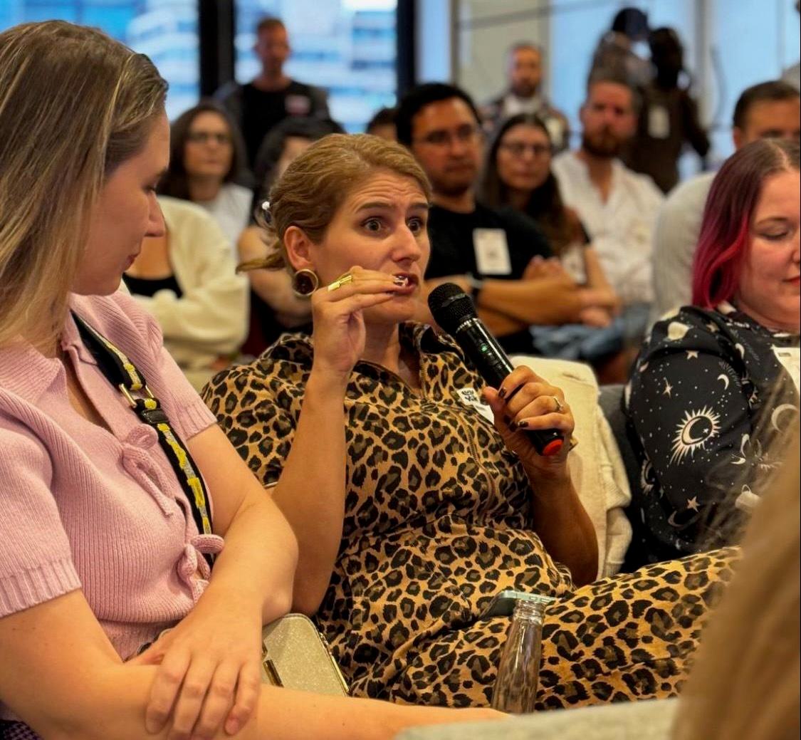 Vixen Digital Emina Demiri at a free SEO meetup