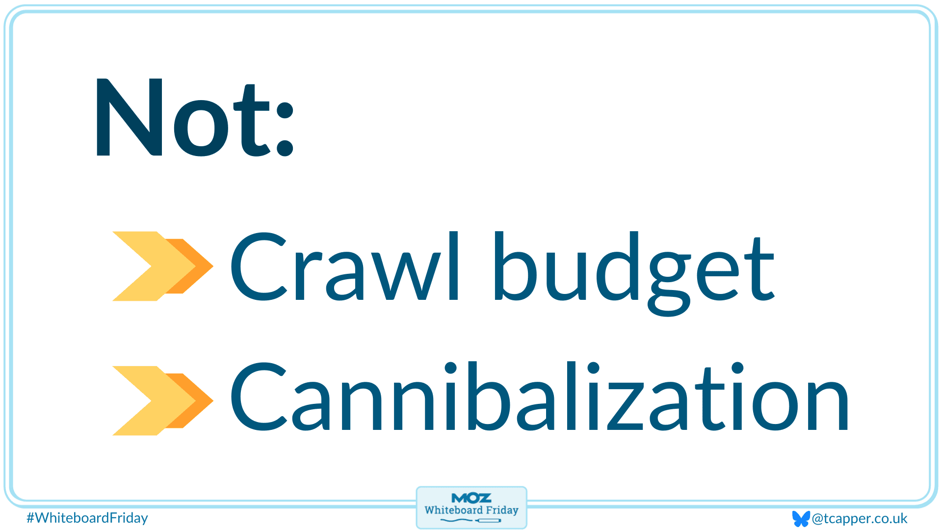 Index bloat is not crawl budget or cannibalization.