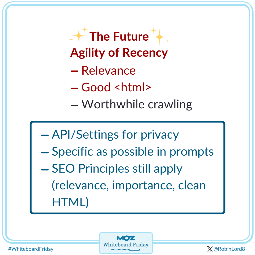 Factors to bear in mind in the future relating to ChatGPT